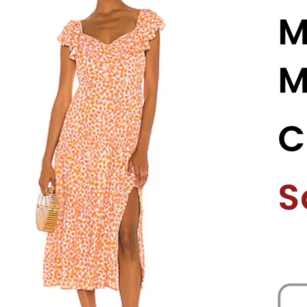 MinkPink Revolve Sun Valley Midi Dress